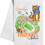 Football in Auburn Kitchen Towel