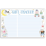 Nursery Rhyme Gift Tracker Large Notepad