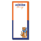 Auburn Tiger Skinny NotePad