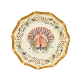 Turkey & Gourds App/Dessert Bowl