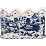Blue Willow Planter