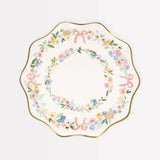 Elegant Floral Side Plates