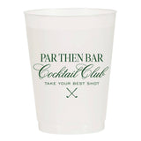 Par Then Bar Frosted Cups- Masters