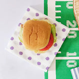 Dot Purple Beverage Napkin