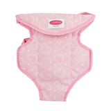 Pink Hearts Fabric Carrier