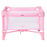 Pink Hearts Pack and Play