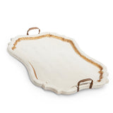 Distressed White Tray