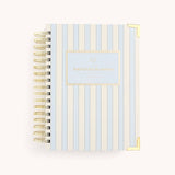 2025-2026 Spiral Daily Simplified Planner - Serene Stripe