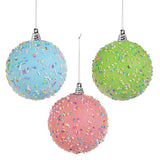 Sprinkled Ball Ornament