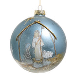 Holy Night Blue Ornament