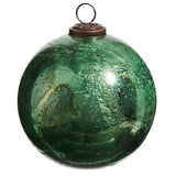 Green Marble Finish Ball Ornament