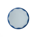 Blue Color Block Dinner Paper Plates