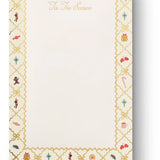 Holiday Argyle Notepad