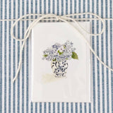 Hydrangea bouquet mini notecard