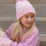 Pink Knit Mittens