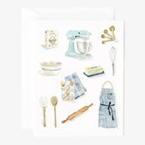 Baking notecards