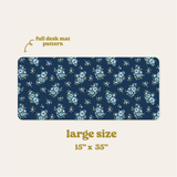 Style Station Desk Mat-Endless Daydream Navy