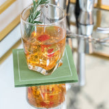 Olive Cocktail Napkin Roll