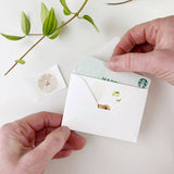 American flag mini notecard