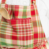 Yuletide Plaid Chef Apron