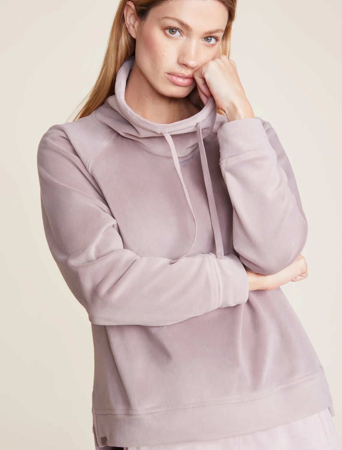 LC Funnel Pullover Deep Taupe