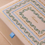 Delphine Large Embroidered Keepsake Box