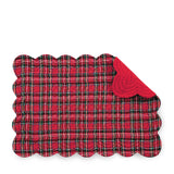 Red Plaid Placemat