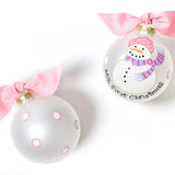 My First Christmas Snowman Girl