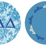 Sorority Acrylic Floral Coaster