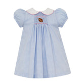 Football Blue Gingham Float Dress