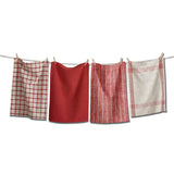 red/multi canyon woven Dishtowel Set