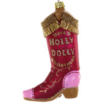 Have A Holly Dolly Boot Ornament