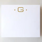 Gold Foil Luxe Initials