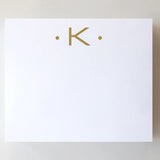 Gold Foil Luxe Initials