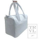 Quilted Stroller Bag Pimlico Stripe Blue