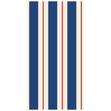 Navy & Red Awning Stripe Guest Napkins