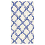 Blue Lattice Guest Napkins