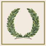 Laurel Wreath Beverage Napkin