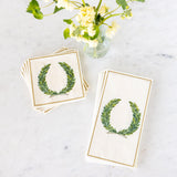 Laurel Wreath Beverage Napkin