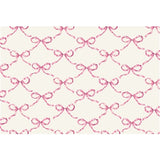 Pink Bow Lattice Placemat