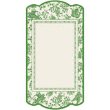 Green Regal Peacock Table Card