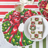 Die-cut Holiday Wreath Placemat