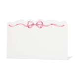 Pink Bow Place card