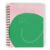 Green Smiley Notebook
