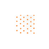 Dot Orange Beverage Napkin