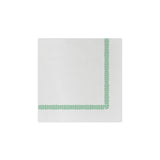 Green Fringe Beverage Napkin