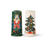 Nutcracker Porcelain Salt & Pepper Shaker Set