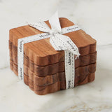 Natural Scalloped Coasters