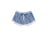 Blue Striped Boxer Shorts