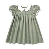 Leyland Green Velvet Dress